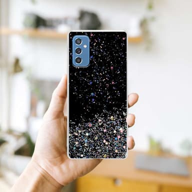 Samsung Galaxy M52 5G Suojakuori Kotelo (Musta)