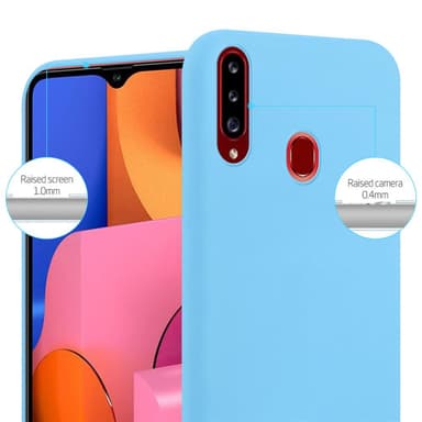 Suojakuori Samsung Galaxy A20s Kotelo (Sininen)
