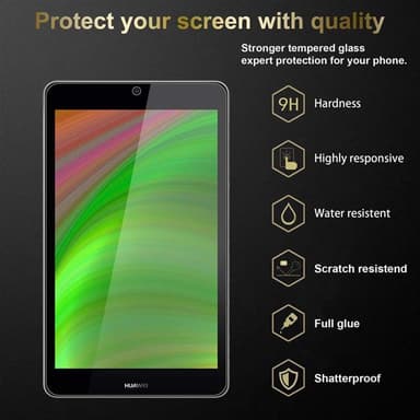Huawei MediaPad T3 7 (7.0 Zoll) 3x Suojakalvo Karkaistu