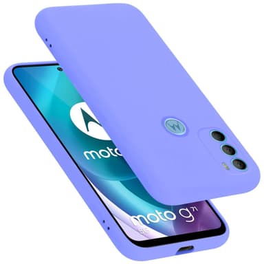 Motorola MOTO G71 5G Suojakuori Kotelo (Violetti)