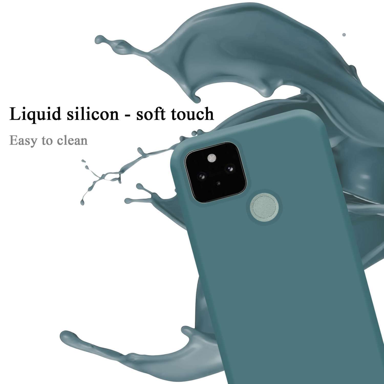 Google PIXEL 5 Suojakuori Kotelo Case (Green)