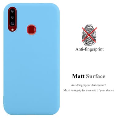 Suojakuori Samsung Galaxy A20s Kotelo (Sininen)