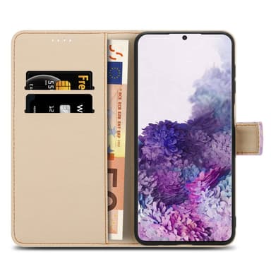 Samsung Galaxy S20 Suojakuori Lompakkokotelo (Violetti)