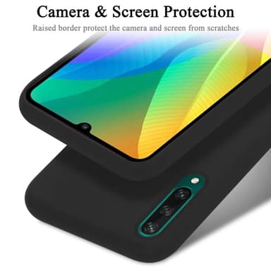 Huawei Y6P Suojakuori Kotelo Case (Musta)