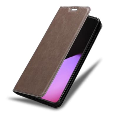 Google PIXEL 5 Suojakuori Lompakkokotelo (Ruskea)