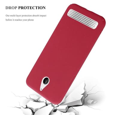 Sony Xperia E1 Suojakuori Kotelo Case (Punainen)