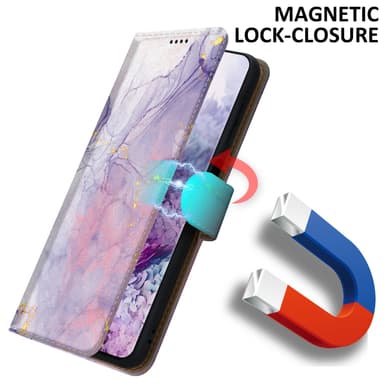 Samsung Galaxy S20 Suojakuori Lompakkokotelo (Violetti)
