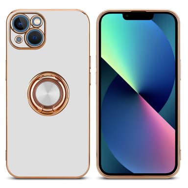 iPhone 13 Suojakuori Kotelo (Valkoinen)
