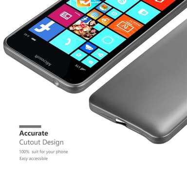 Nokia Lumia 640 XL Suojakuori Kotelo (harmaa)