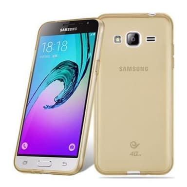 Samsung Galaxy J3 2016 Suojakuori Kotelo (kulta)