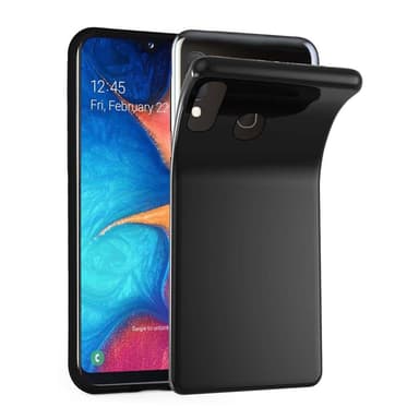 Samsung Galaxy A10e / A20e Suojakuori Kotelo (Musta)