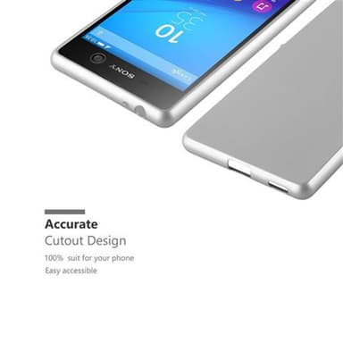 Sony Xperia M5 Suojakuori Kotelo (Hopea)