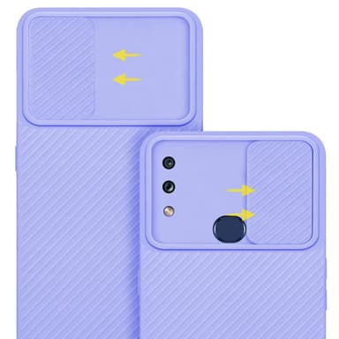 Samsung Galaxy A10s / M01s Suojakuori Kotelo (Violetti)