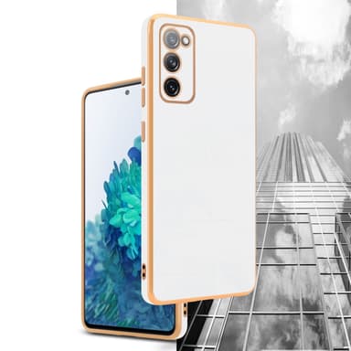 Samsung Galaxy S20 FE Suojakuori Cover (Valkoinen)