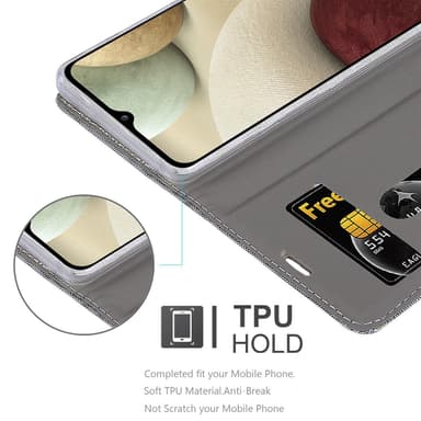 Samsung Galaxy A12 / M12 Suojakuori Lompakkokotelo