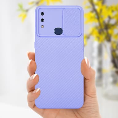 Samsung Galaxy A10s / M01s Suojakuori Kotelo (Violetti)