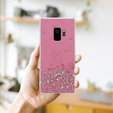 Samsung Galaxy S9 Suojakuori Kotelo (Vaaleanpunainen)