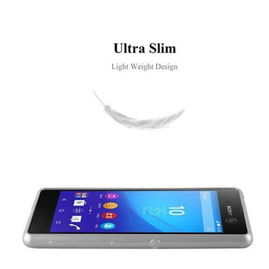 Sony Xperia M5 Suojakuori Kotelo (Hopea)
