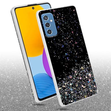 Samsung Galaxy M52 5G Suojakuori Kotelo (Musta)