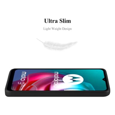 Motorola MOTO G10 / G30 Suojakuori Kotelo (Musta)