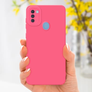 Samsung Galaxy A11 / M11 Suojakuori Kotelo (Punainen)