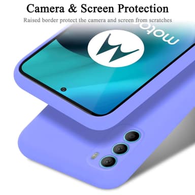 Motorola MOTO G71 5G Suojakuori Kotelo (Violetti)