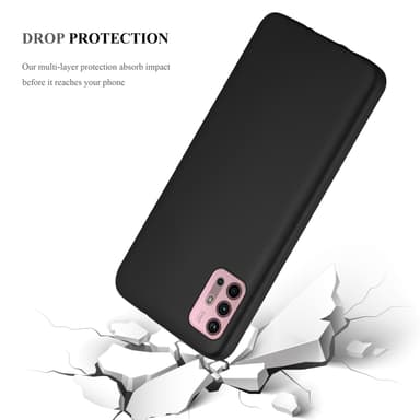Motorola MOTO G10 / G30 Suojakuori Kotelo (Musta)