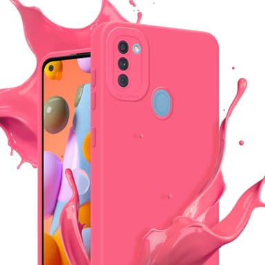Samsung Galaxy A11 / M11 Suojakuori Kotelo (Punainen)