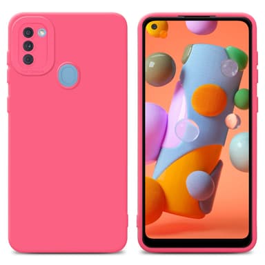 Samsung Galaxy A11 / M11 Suojakuori Kotelo (Punainen)