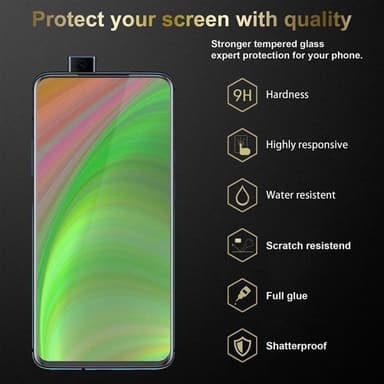 OnePlus 7T PRO Näytönsuoja Karkaistu lasi Suojakalvo