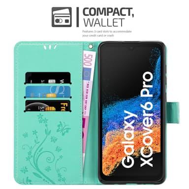 Samsung Xcover 6 Pro Suojakuori Lompakkokotelo
