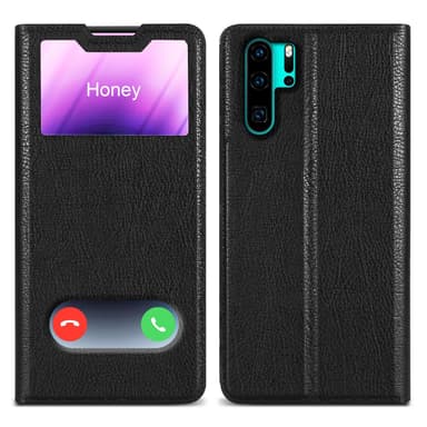 Lompakkokotelo Huawei P30 PRO Case (Musta)