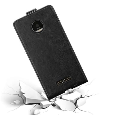 Motorola MOTO Z Suojakuori Lompakkokotelo (Musta)
