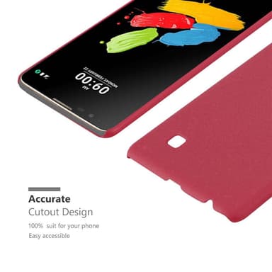 LG STYLUS 2 Suojakuori Kotelo Case (Punainen)