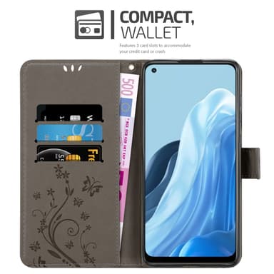 Oppo FIND X5 LITE / Reno7 5G Suojakuori Lompakkokotelo