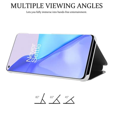 Suojakuori OnePlus 9 Lompakkokotelo (Hopea)