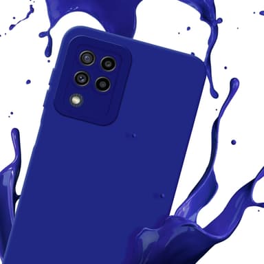 Samsung Galaxy M22 / M32 4G Suojakuori Kotelo (Sininen)
