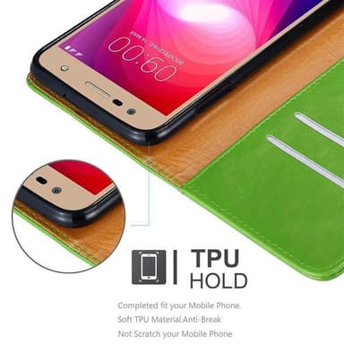 LG X POWER 2 Suojakuori Lompakkokotelo Case Cover