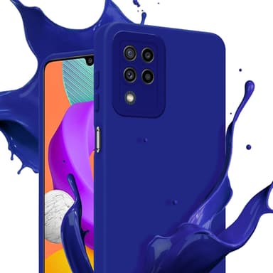 Samsung Galaxy M22 / M32 4G Suojakuori Kotelo (Sininen)