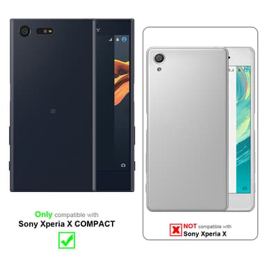 Sony Xperia X COMPACT Suojakuori Lompakkokotelo