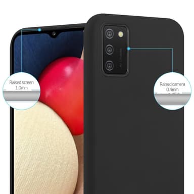 Suojakuori Samsung Galaxy A02s Kotelo (Musta)