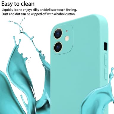 Suojakuori iPhone 12 MINI Kotelo Ketju (Turkoosi)
