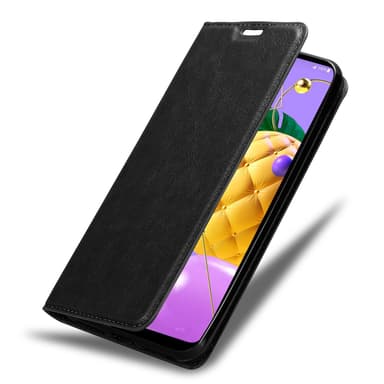 LG K52 / K62 / Q52 Suojakuori Lompakkokotelo (Musta)