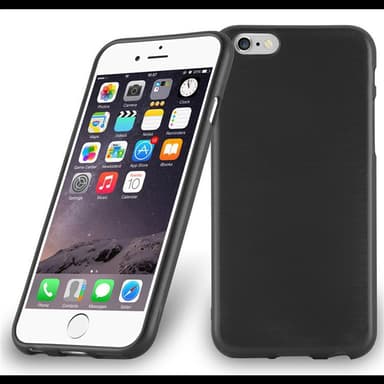 iPhone 6 PLUS / 6S PLUS Suojakuori Kotelo (Musta)