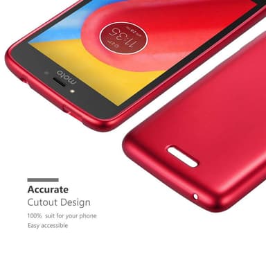 Motorola MOTO C Suojakuori Kotelo (Punainen)