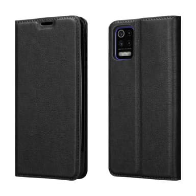 LG K52 / K62 / Q52 Suojakuori Lompakkokotelo (Musta)