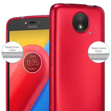 Motorola MOTO C Suojakuori Kotelo (Punainen)