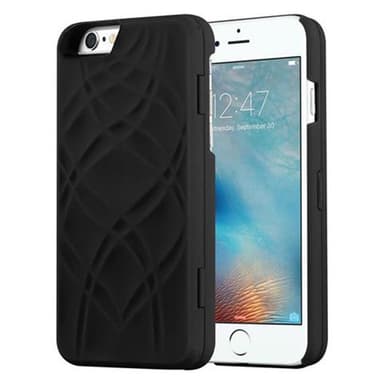 iPhone 6 PLUS / 6S PLUS Suojakuori Kotelo (Musta)