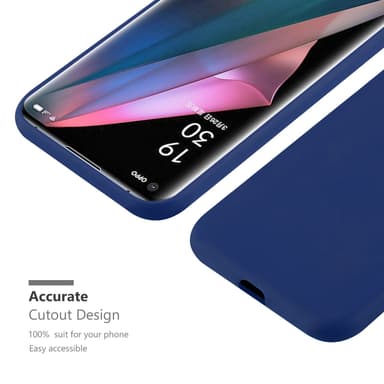 Suojakuori Oppo FIND X3 PRO Kotelo (Sininen)