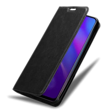 Oppo R17 NEO Suojakuori Lompakkokotelo (Musta)